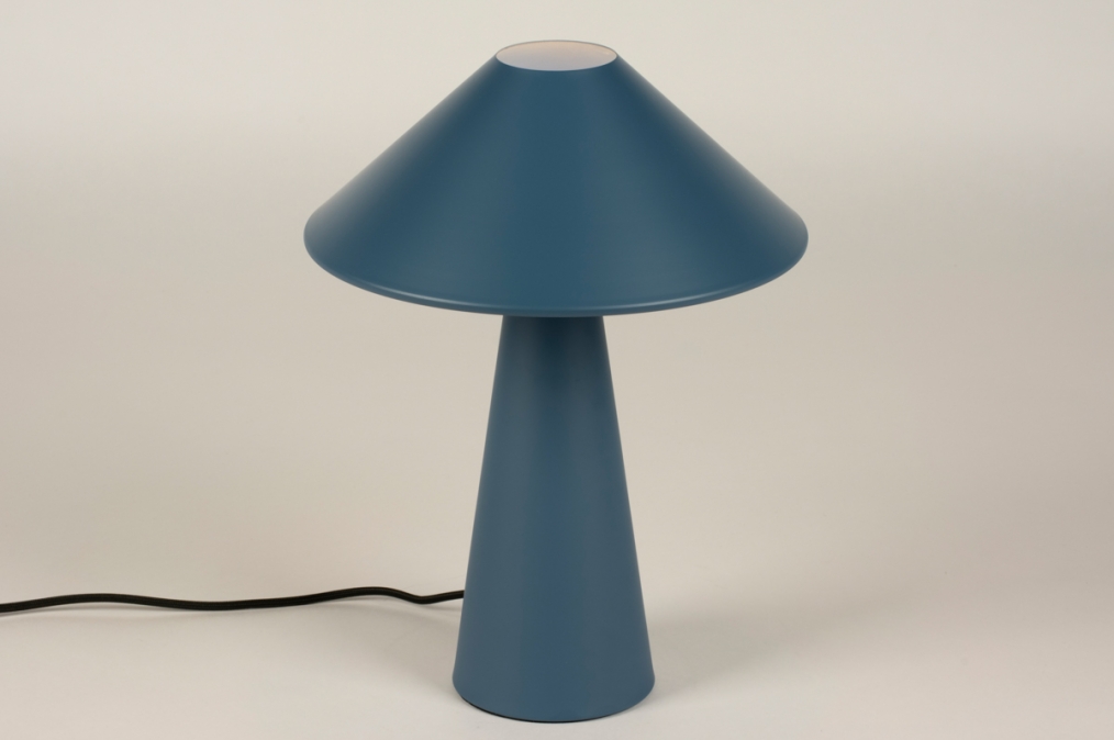 Stolní designová lampa Lucianno Blue