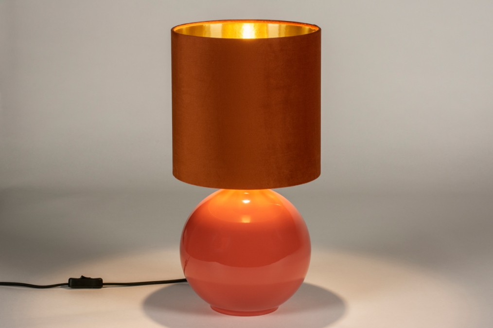 Stolní designová lampa Carminna Orange