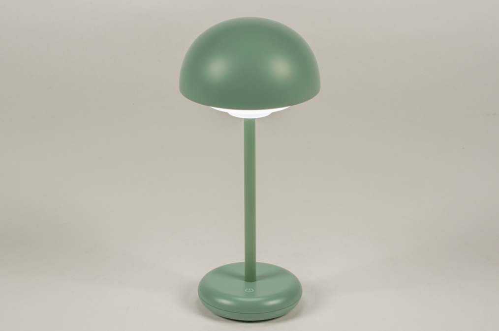 Stolní bezdrátová lampa Casiopea Green 