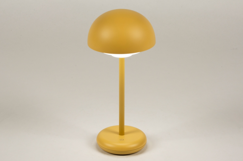 Stolní bezdrátová lampa Casiopea Yellow 