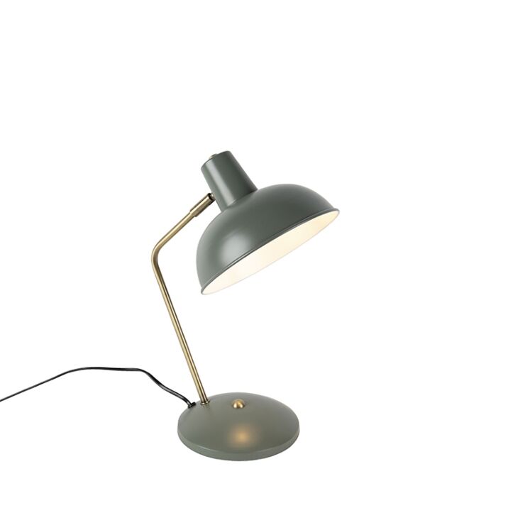 Stolní zelená retro lampa Milton Green